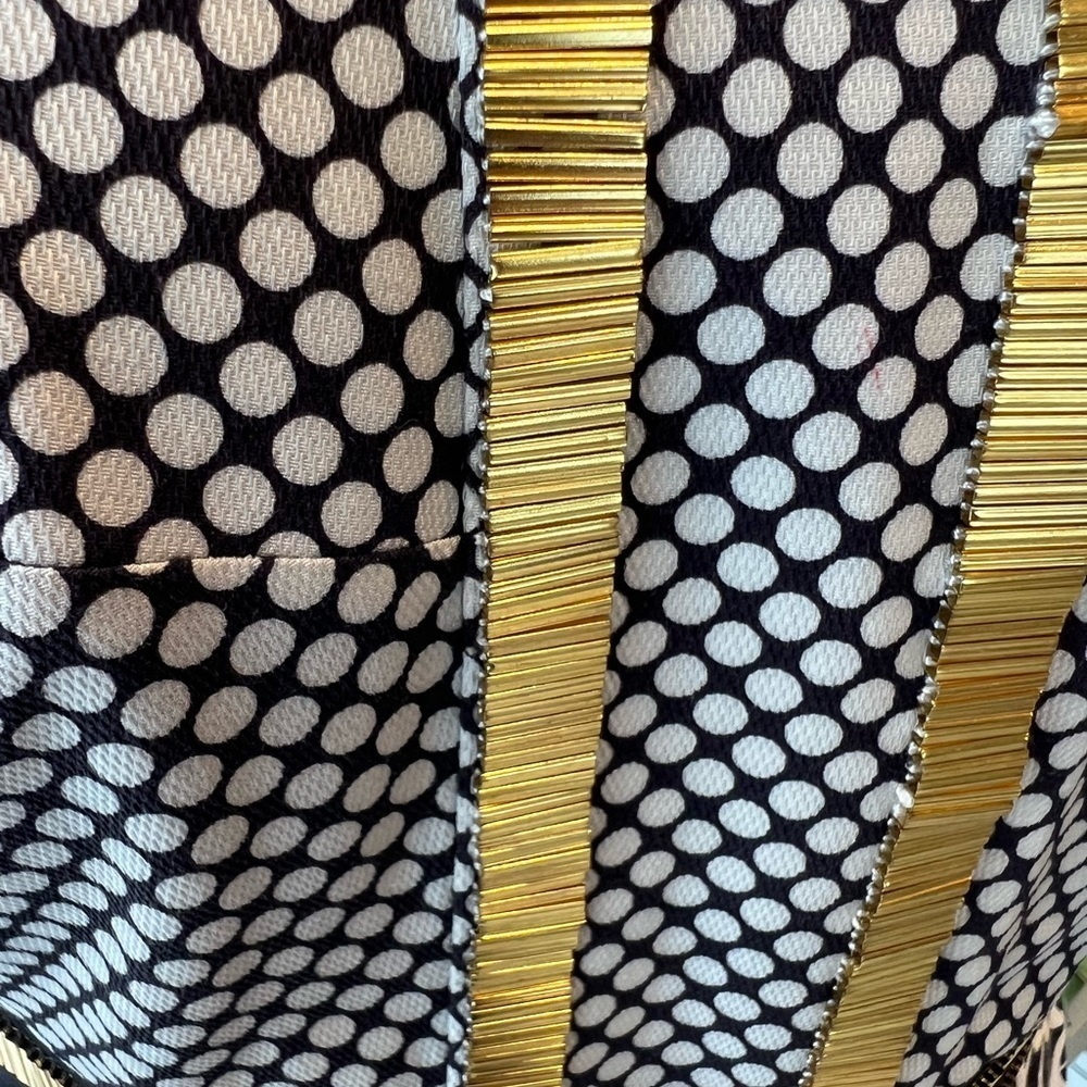 Sass and Bide MultI Layer Halter Dress with Gold detailing - Picture 3 of 11